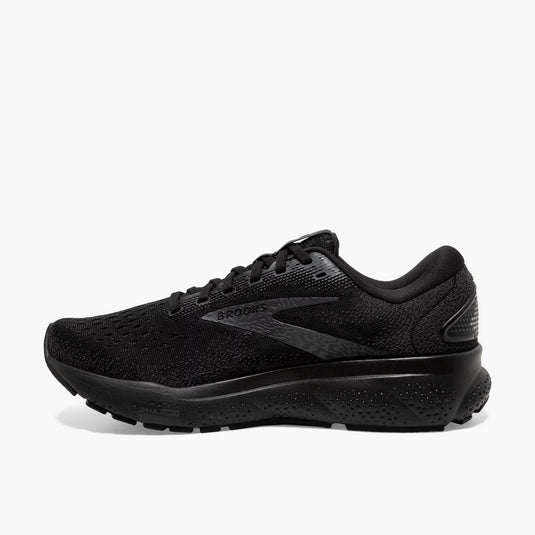 Brooks Men's Ghost 16 Sneaker Black/Black/Ebony Brooks Men's Ghost 16 Sneaker Black/Black/Ebony