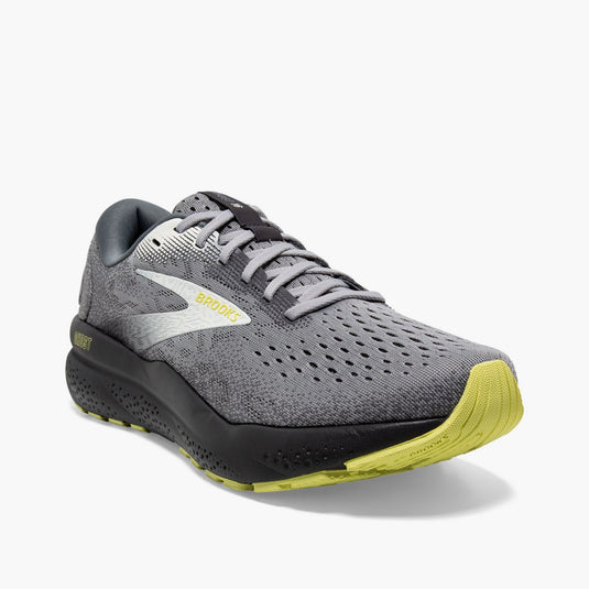 Brooks Men's Ghost 16 Sneaker Primer/Grey/Lime