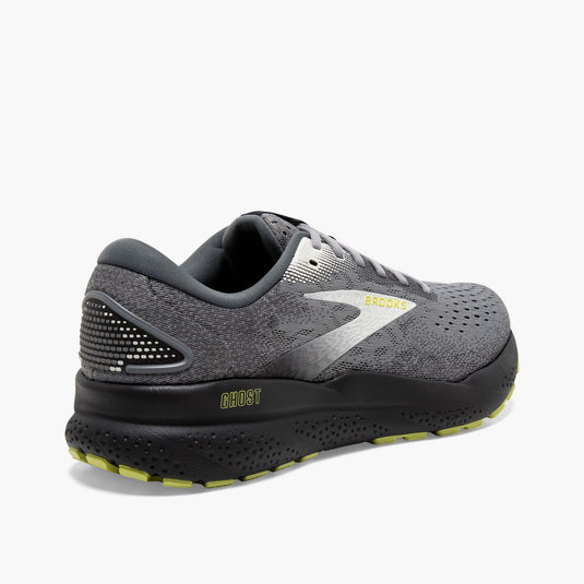 Brooks Men's Ghost 16 Sneaker Primer/Grey/Lime Brooks Men's Ghost 16 Sneaker Primer/Grey/Lime