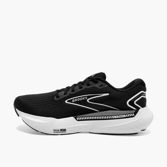 Brooks Men's Glycerin GTS 21 Sneaker Black/Grey/White Brooks Men's Glycerin GTS 21 Sneaker Black/Grey/White