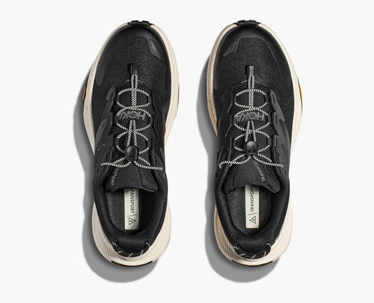 Hoka One One Women's Transport Sneaker Black/Alabaster Hoka One One Women's Transport Sneaker Black/Alabaster