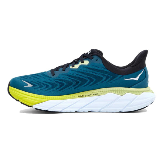 HOKA One One Men's Arahi 6 Sneaker Blue Graphite/ Blue Coral