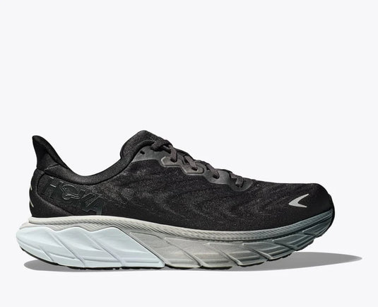HOKA One One Men's Arahi 6 Sneaker Black/White HOKA One One Men's Arahi 6 Sneaker Black/White