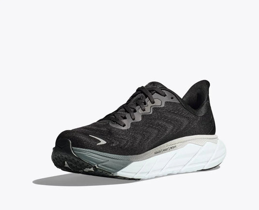 HOKA One One Men's Arahi 6 Sneaker Black/White HOKA One One Men's Arahi 6 Sneaker Black/White