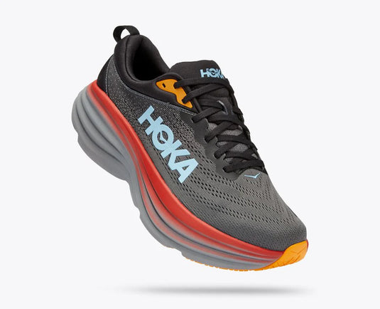 Hoka One One Men's Bondi 8 Sneakers Anthracite / Castlerock