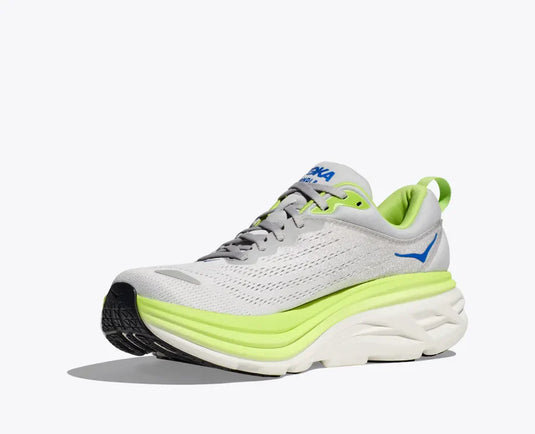 Hoka One One Men's Bondi 8 Sneakers Stardust/Lettuce