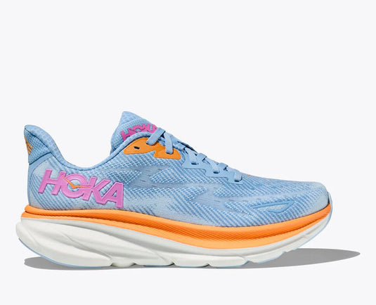 Hoka One One Women's Clifton 9 Sneaker Airy Blue/ Ice Water Hoka One One Women's Clifton 9 Sneaker Airy Blue/ Ice Water