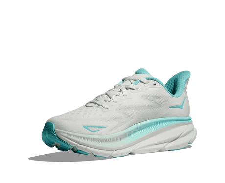 Hoka One One Women's Clifton 9 Sneaker FROST/ROSE GOLD Hoka One One Women's Clifton 9 Sneaker FROST/ROSE GOLD