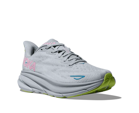 Hoka One One Women's Clifton 9 Sneaker GULL/SEA ICE