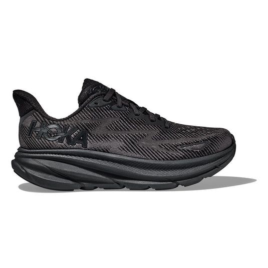 Hoka One One Men's Clifton 9 Sneaker Black/Black Hoka One One Men's Clifton 9 Sneaker Black/Black