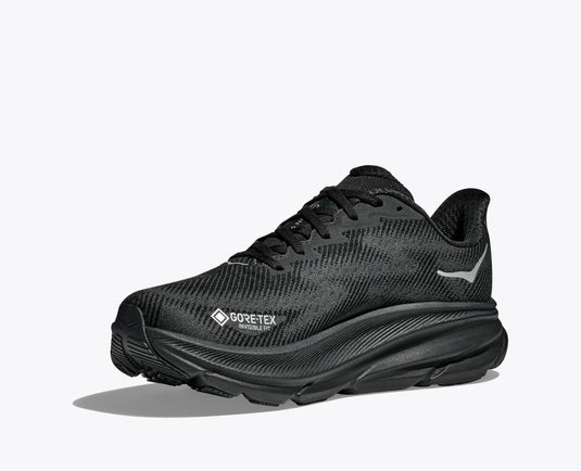 Hoka One One Men's Clifton 9 GTX Sneaker Black/Black Hoka One One Men's Clifton 9 GTX Sneaker Black/Black