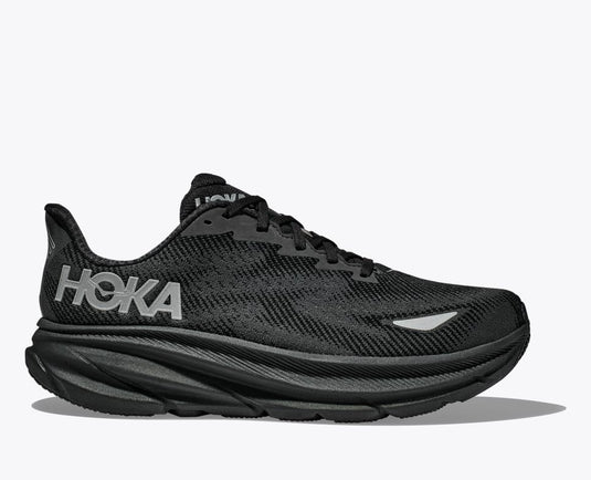 Hoka One One Women's Clifton 9 GTX Sneaker Black/Black Hoka One One Women's Clifton 9 GTX Sneaker Black/Black