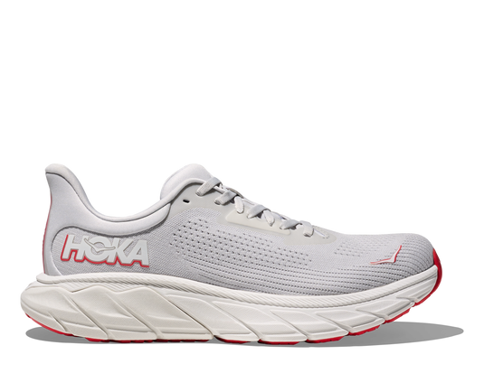 Hoka One One Womens Arahi 7 COSMIC GREY / RUBY RED Hoka One One Womens Arahi 7 COSMIC GREY / RUBY RED