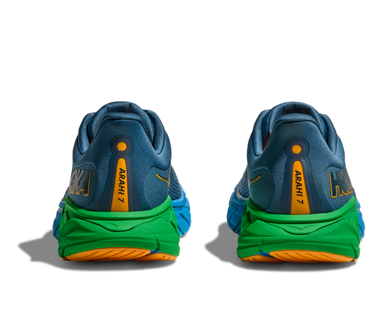 Hoka One One Mens Arahi 7 Thunder Cloud / Stormy Skies Hoka One One Mens Arahi 7 Thunder Cloud / Stormy Skies