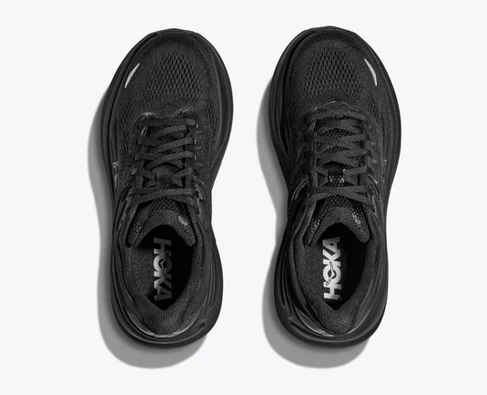 Hoka One One Men's Bondi 9 Sneakers Black / Black Hoka One One Men's Bondi 9 Sneakers Black / Black