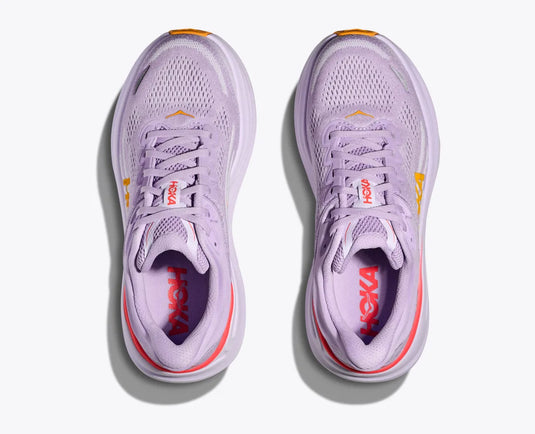 Hoka One One Women's Bondi 9 Sneakers Aster flower / Starlight glow Hoka One One Women's Bondi 9 Sneakers Aster flower / Starlight glow