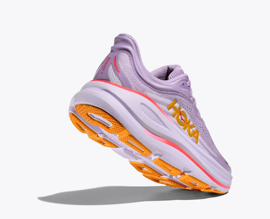 Hoka One One Women's Bondi 9 Sneakers Aster flower / Starlight glow Hoka One One Women's Bondi 9 Sneakers Aster flower / Starlight glow