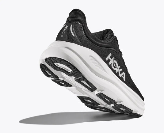 Hoka One One Women's Bondi 9 Sneaker Black / White Hoka One One Women's Bondi 9 Sneaker Black / White