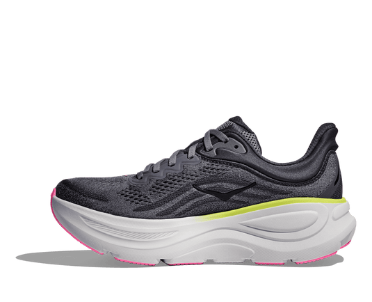 Hoka One One Women's Bondi 9 Sneakers CHARCOAL GREY / GREY SKIES