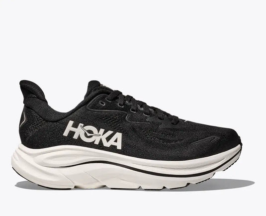 Hoka One One Men's Clifton 10 Sneaker Black / White Hoka One One Men's Clifton 10 Sneaker Black / White