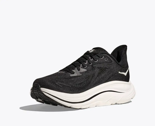 Hoka One One Women's Clifton 10 Sneaker Black/White Hoka One One Women's Clifton 10 Sneaker Black/White