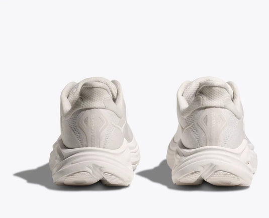 Hoka One One Women's Clifton 10 Sneaker White/White Hoka One One Women's Clifton 10 Sneaker White/White