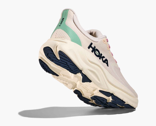 Hoka One One Women's Arahi 8 Sneaker Rose cream / Alabaster Hoka One One Women's Arahi 8 Sneaker Rose cream / Alabaster