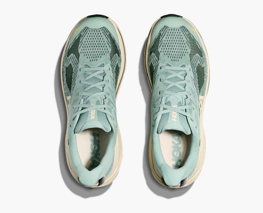 Hoka One One Men's Challenger 8 Trail Running Sneaker Jade / Truffle salt Hoka One One Men's Challenger 8 Trail Running Sneaker Jade / Truffle salt