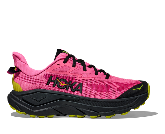 Hoka One One Women's Challenger 8 Trail Running Sneaker NEON ROSE / BLACK Hoka One One Women's Challenger 8 Trail Running Sneaker NEON ROSE / BLACK