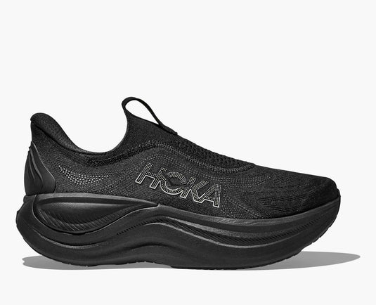Hoka Men's Skyward Laceless Slip on Sneaker Black Hoka Men's Skyward Laceless Slip on Sneaker Black