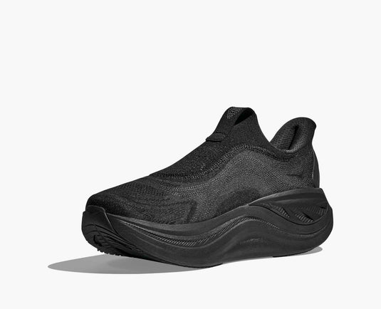 Hoka Men's Skyward Laceless Slip on Sneaker Black Hoka Men's Skyward Laceless Slip on Sneaker Black