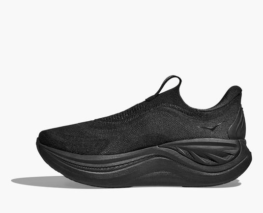 Hoka Men's Skyward Laceless Slip on Sneaker Black Hoka Men's Skyward Laceless Slip on Sneaker Black