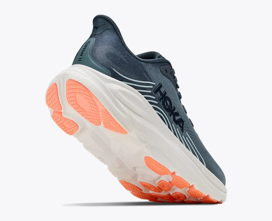 HOKA ONE ONE WOMEN'S Clifton 11 Everyday Running shoe - Faded navy / Glimmering blue HOKA ONE ONE WOMEN'S Clifton 11 Everyday Running shoe - Faded navy / Glimmering blue