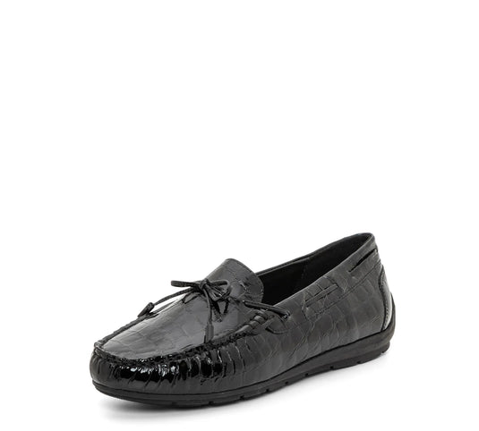 Ara Women's Loafers Alabama-Sport Black Croc Ara Women's Loafers Alabama-Sport Black Croc