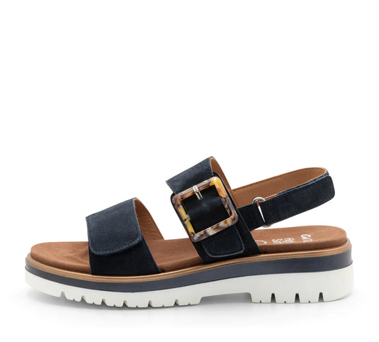 Ara Women's Malaga Sandal Navy Ara Women's Malaga Sandal Navy
