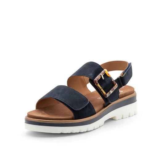 Ara Women's Malaga Sandal Navy