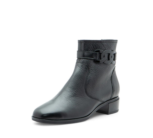 Ara Cervocalf Grafton Women's Ankle Boot 35mm- Black