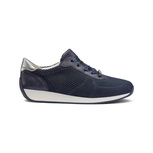 Ara Women's Shoes Lissabon-Fusion4 Blue Silver Ara Women's Shoes Lissabon-Fusion4 Blue Silver