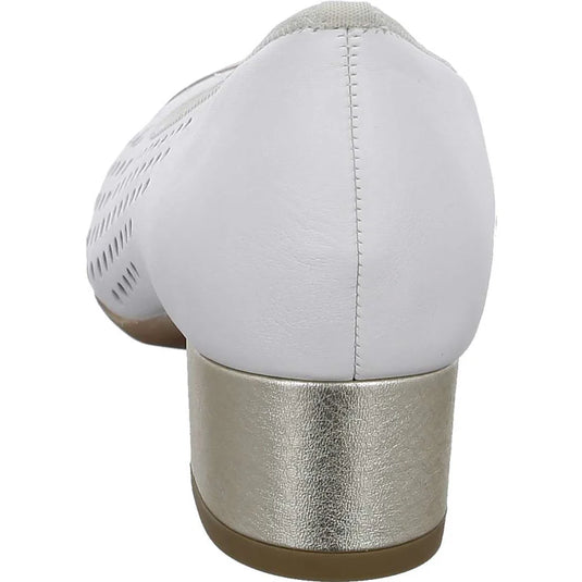 Ara Women's Nizza 2.0 12-35819 Block Heel Cream Ara Women's Nizza 2.0 12-35819 Block Heel Cream