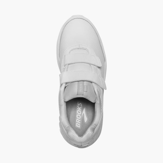 Brooks Women's Addiction Walker V-Strap 2 White/White Brooks Women's Addiction Walker V-Strap 2 White/White