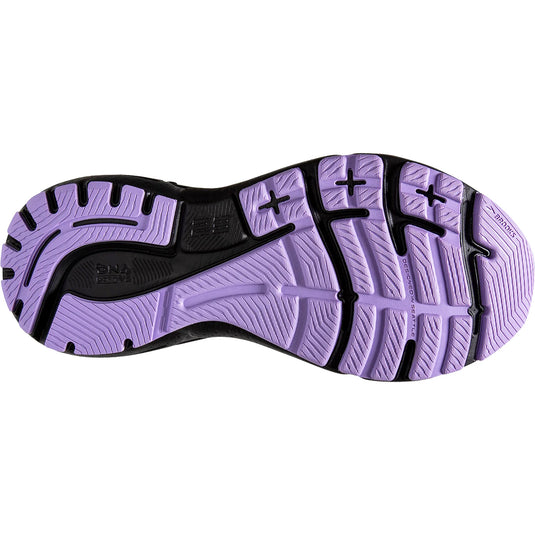 Brooks Women's Adrenaline GTS 23 Grey/Black/Purple Mesh Brooks Women's Adrenaline GTS 23 Grey/Black/Purple Mesh