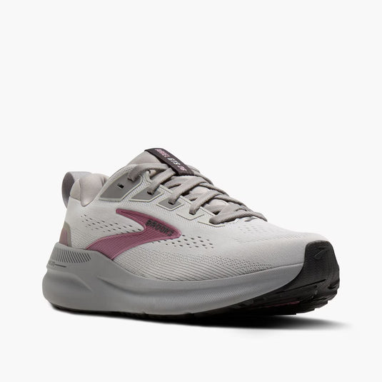 Brooks Women's Ariel GTS 26 Sneaker Oyster Mushroom/Alloy/Pink