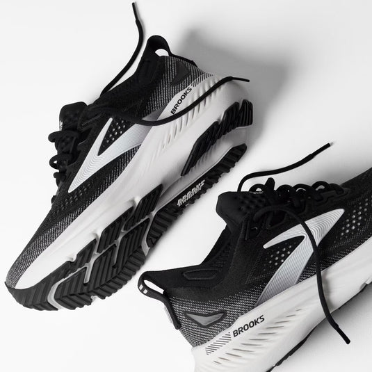 Brooks Women's Glycerin GTS 23 SneakerBlack/Grey/White Brooks Women's Glycerin GTS 23 SneakerBlack/Grey/White