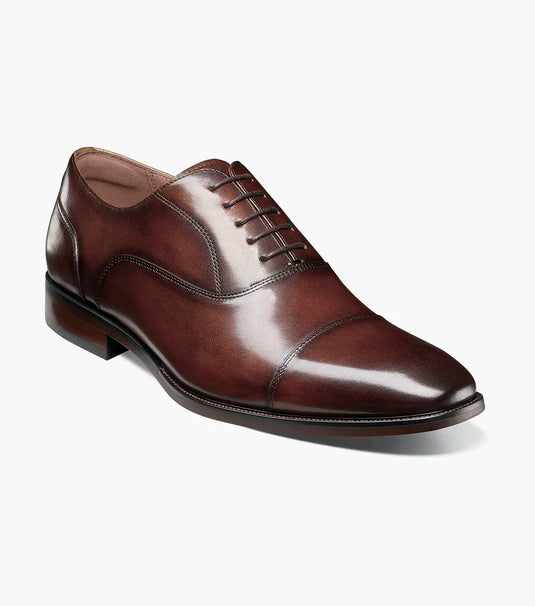 Florsheim Men's Sorrento Lux Cap Toe Balmoral Oxford Brown Florsheim Men's Sorrento Lux Cap Toe Balmoral Oxford Brown