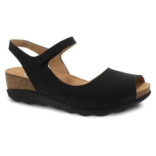 Dansko Women's Marcy Black Milled Nubuck Dansko Women's Marcy Black Milled Nubuck