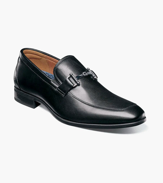 Florsheim Men's Zaffiro Moc Toe Bit Loafer Black Florsheim Men's Zaffiro Moc Toe Bit Loafer Black