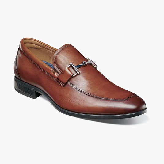 Florsheim Men's Zaffiro Moc Toe Bit Loafer Cognac