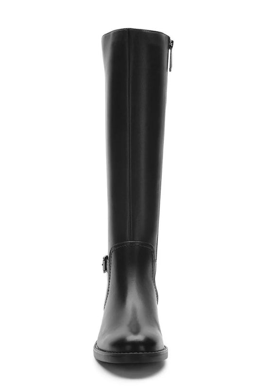 Blondo Women's Evie Tall Boot Black Leather