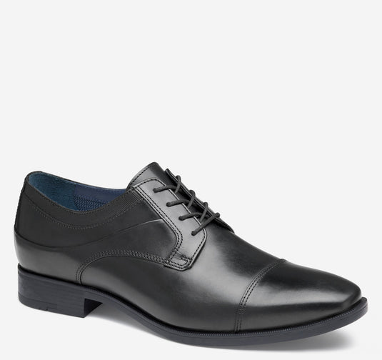 Johnston & Murphy Gibbons Cap Toe Black Johnston & Murphy Gibbons Cap Toe Black