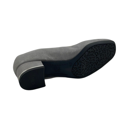 Ara Women's 12-21838-19 Block Heel Silver Ara Women's 12-21838-19 Block Heel Silver